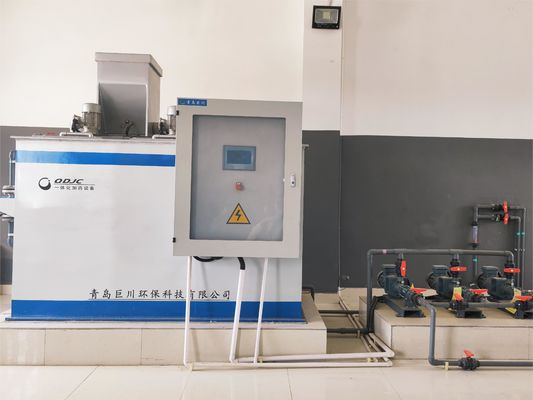 Система дозирования полимеров 1000 л/ч для повышения производительности в пищевой и напиточной промышленности