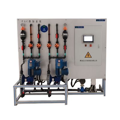 Система дозирования порошка для очистки сточных вод для автополимерных препаратов весом от 20 до 250 кг