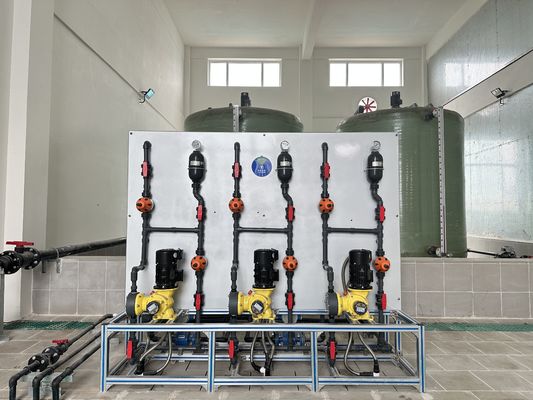 Интегрированная химическая дозировочная машина для очистки воды с полимером PAC KMnO4