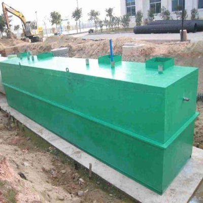 Контейнерная система очистки промышленных сточных вод MBBR MBR для подземного или подземного водоотведения