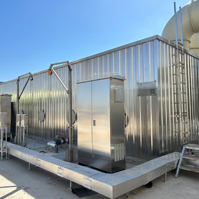 Машины для утилизации газов из нержавеющей стали 316 для экологически чистых канализационных установок